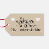 Keukendesserts Cadeaubijsluiter Cadeaulabel (Achterkant Horizontaal)