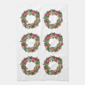 Keukendiasdoek, kerstontwerp, thuisartikelen theedoek (Verticaal)
