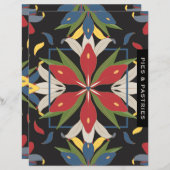 Keukendivider voor Tegel | Pies en pasteien (Voorkant / Achterkant)