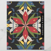 Keukendivider voor Tegel | Pies en pasteien (Voorkant)