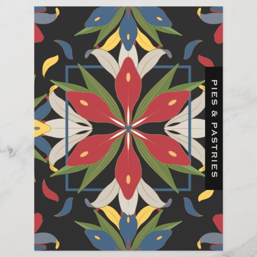 Keukendivider voor Tegel | Pies en pasteien (Voorkant)