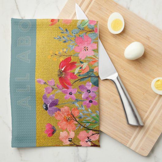 KEUKENDOEK - ALLES OVER JOU THEEDOEK (Quarter Fold)