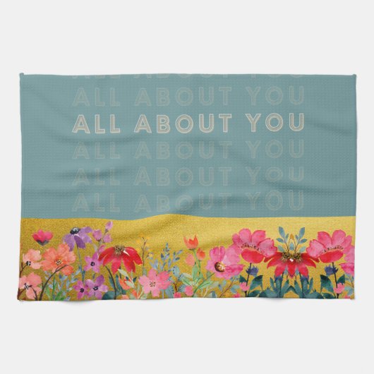 KEUKENDOEK - ALLES OVER JOU THEEDOEK (Horizontaal)