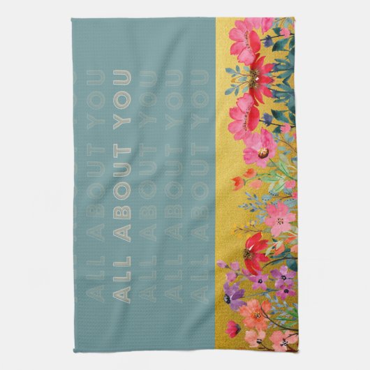 KEUKENDOEK - ALLES OVER JOU THEEDOEK (Verticaal)