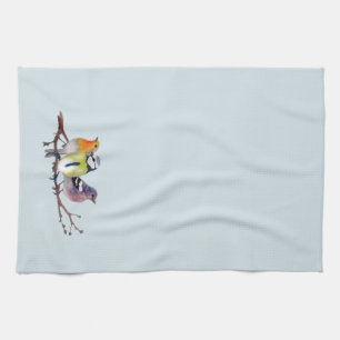 Keukendoek drie kleine vogels theedoek