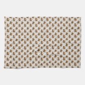 Keukendoek met berenprint  theedoek (Horizontaal)