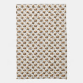 Keukendoek met berenprint  theedoek (Verticaal)