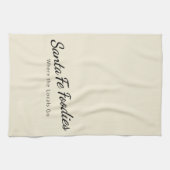 Keukendoek met Santa Fe Foodies-logo Theedoek (Horizontaal)