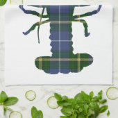 Keukendoek Nova Scotia Tartankreeft Theedoek (Gevouwen)