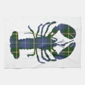 Keukendoek Nova Scotia Tartankreeft Theedoek (Horizontaal)