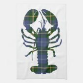 Keukendoek Nova Scotia Tartankreeft Theedoek (Verticaal)
