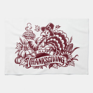 keukendoek / Prettig Thanksgiving Theedoek