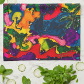 Keukendoek rond Joy Lovitude Theedoek (Gevouwen)