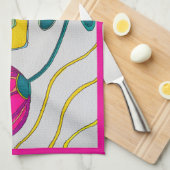 KEUKENDOEK "WEER IN BLOEI" THEEDOEK (Quarter Fold)