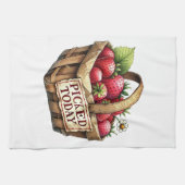 Keukendoeken-Bessenmand Keukendoek Theedoek (Horizontaal)