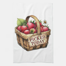 Keukendoeken-Bessenmand Keukendoek Theedoek