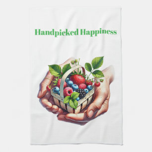 Keukendoeken-Bessenmand Keukendoek Theedoek