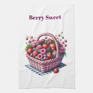 Keukendoeken-Bessenmand Keukendoek Theedoek