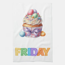 Keukendoeken - Dagen Van De Week Keukendoekenset Theedoek