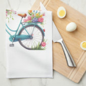 Keukendoeken-Hallo Lente Bloemige Keukendoeken Theedoek (Quarter Fold)