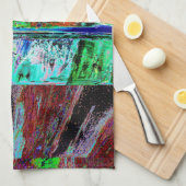 Keukendoeken – Neon Pulse Theedoek (Quarter Fold)