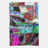 Keukendoeken – Neon Pulse Theedoek (Verticaal)
