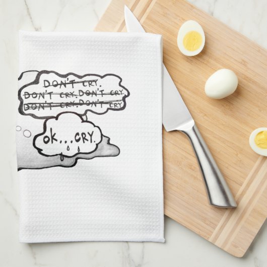 keukendoeken theedoek (Quarter Fold)