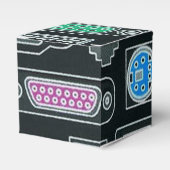 Keukendoos voor computergeek invoerpatroon bedankdoosjes (Voorkant Zijde)