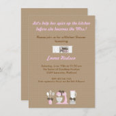 Keukendouche Kaart (Voorkant / Achterkant)