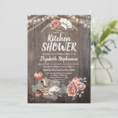 Keukendouwer - Rustisch Vrijgezellenfeest Kaart (Staand voorkant)