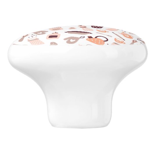 Keukenelementen Keramische Knop (Zijkant)