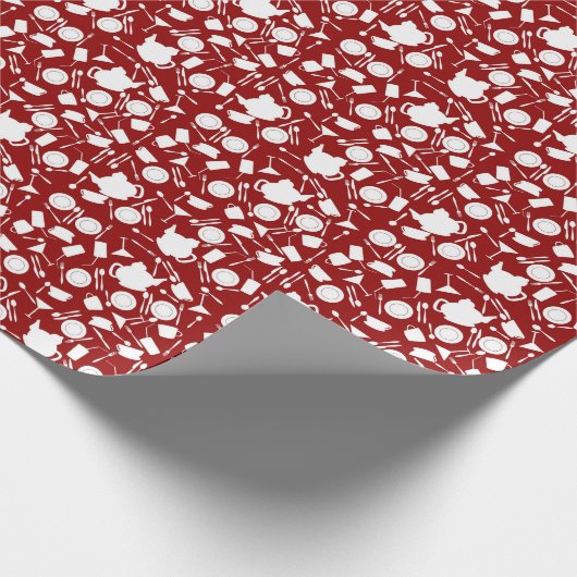 Keukenelementenpatroon Cadeaupapier (Hoek)