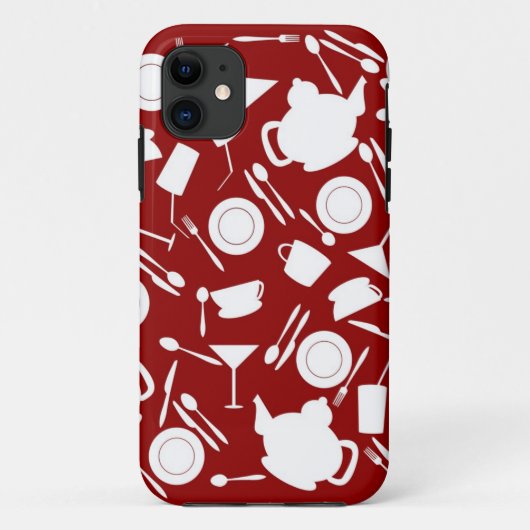 Keukenelementenpatroon Case-Mate iPhone Case (Achterkant)