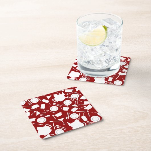 Keukenelementenpatroon Kartonnen Onderzetters (Insitu)