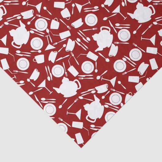 Keukenelementenpatroon Tissuepapier (Detail)