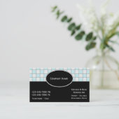 Keukenen en wissen visitekaartje (Staand voorkant)