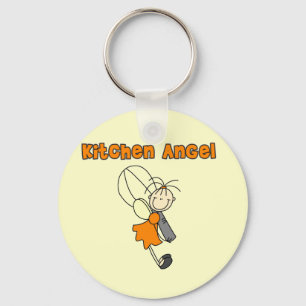 Keukenengel T-shirts en cadeaus Sleutelhanger