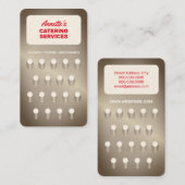 Keukenfaux-vintage Visitekaartje (Voorkant / Achterkant)