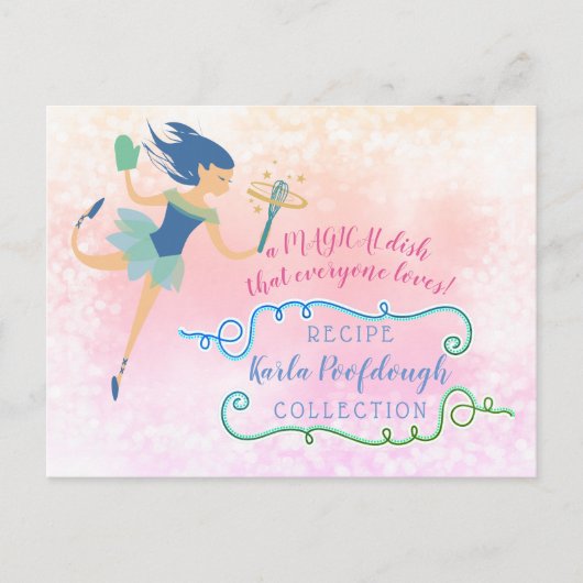 Keukenfee Magische Koken Recept Kaart (Voorkant)