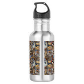 Keukenfotocollage, 710 ml waterfles (Achterkant)