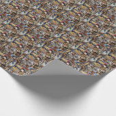 Keukenfotocollage, pakpapier (Hoek)
