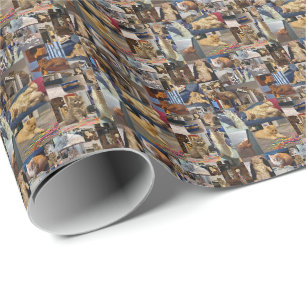 Keukenfotocollage, pakpapier