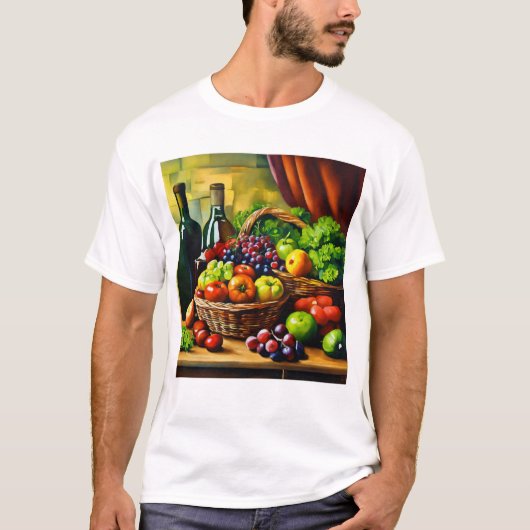 keukenfruitmand t-shirt (Voorkant)