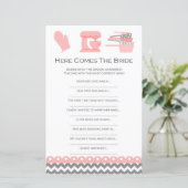 Keukengame Vrijgezellenfeest, AFGEDRUKT (Staand voorkant)