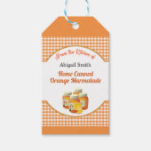 Keukengekookt Citrus Marmalade Gift Label Cadeaulabel (Voorkant)