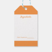Keukengekookt Citrus Marmalade Gift Label Cadeaulabel (Achterkant)