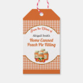 Keukengekookt perruitsaffier Label Cadeaulabel (Voorkant)