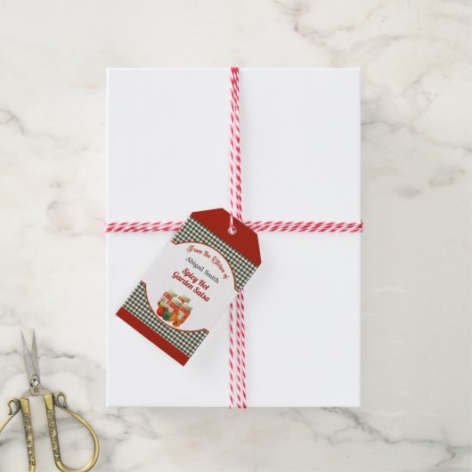 Keukengekookt Salsa Gift Label Cadeaulabel (Met Touw)