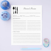 Keukengereedschap Aangepaste herstelpagina's Flyer (Enkel)