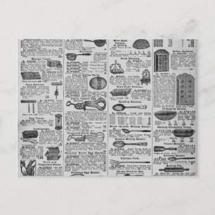 keukengereedschap briefkaart